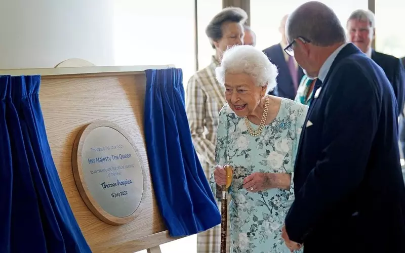 Niespodziewana wizyta królowej w hospicjum w Maidenhead