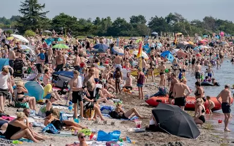 Denmark: July's highest ever temperature recorded