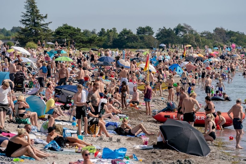Denmark: July's highest ever temperature recorded