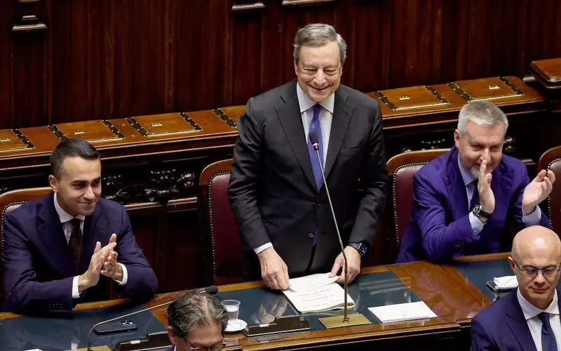 Włochy: Premier Mario Draghi złożył dymisję na ręce prezydenta