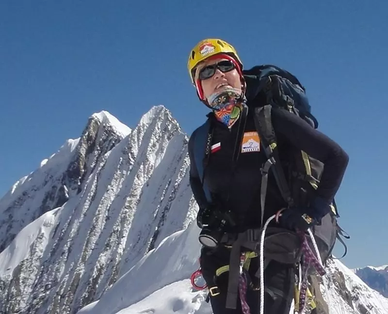 Monika Witkowska was the second Pole to stand on the K2 summit