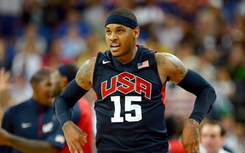 Carmelo Anthony is in Poland to sell you his goo