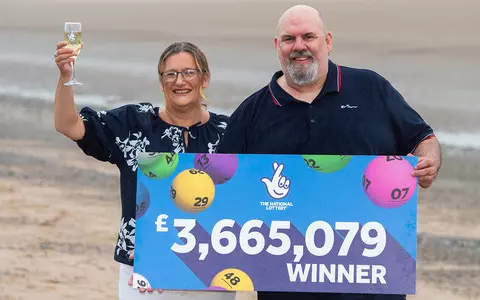 Lottery-winning couple’s first purchase as millionaires is £17 back-scratcher