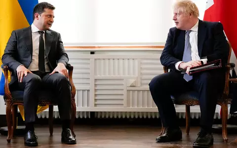 British media: President Zelenski hopes Boris Johnson will not disappear from politics