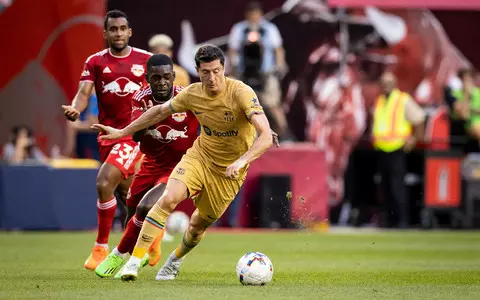 Lewandowski again without a goal, Barcelona beat New York Red Bulls