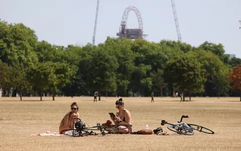 Driest July in England since 1935