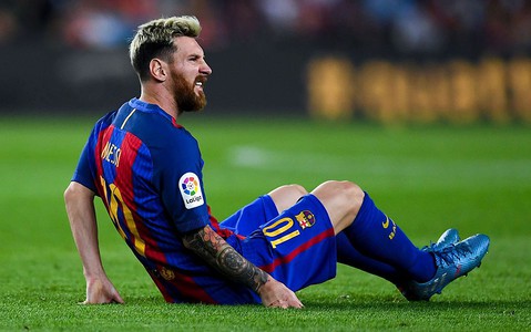 Lionel Messi nie zagra przez trzy tygodnie