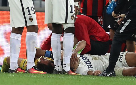 Falcao in hospital after head injury