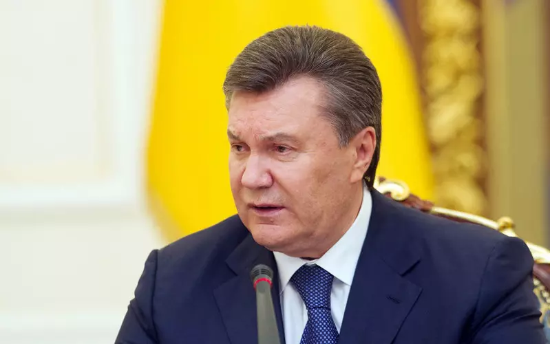 UE nałożyła sankcje na byłego prezydenta Ukrainy Wiktora Janukowycza i jego syna
