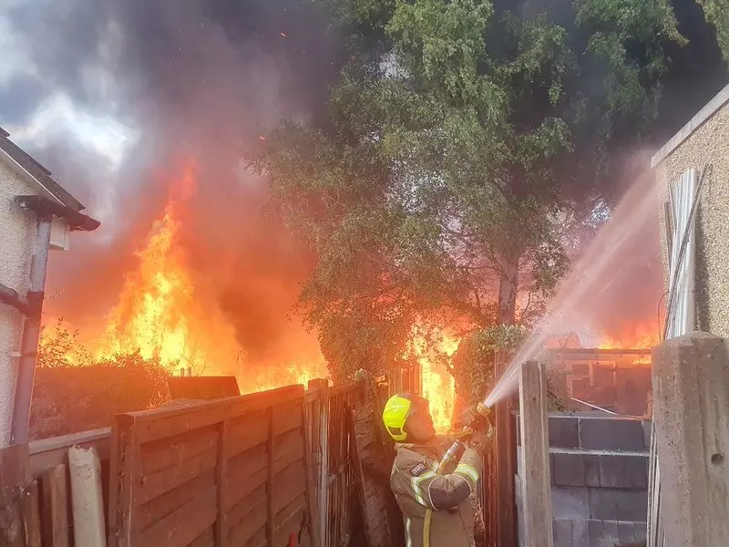 Wildfires break out across London with second heatwave to come this week