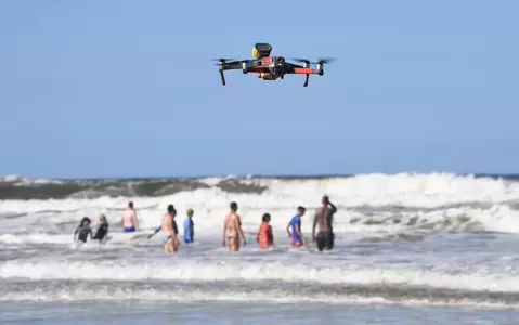 On the beaches of Spain, Australia and Israel, drones watch over the safety of holidaymakers