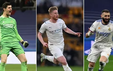 Benzema, Courtois, De Bruyne with chances for UEFA Player of the Year