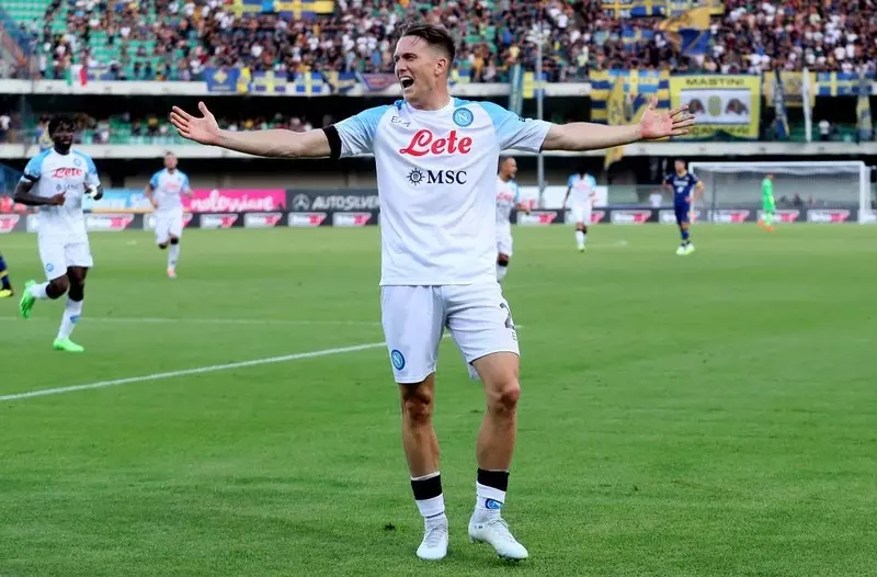 Liga włoska: Gol Zielińskiego, wysokie zwycięstwo Napoli