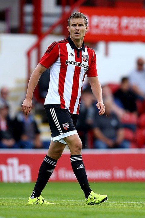 Andreas Bjelland of Brentford to play against Poland