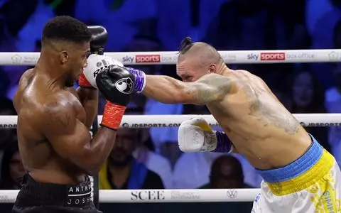 Usyk defeated Joshua again and defended the championship belts