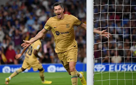 La Liga: Two goals by Lewandowski, strong victory for Barcelona