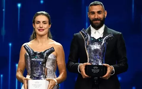 Benzema and Putellas with UEFA awards for Europe's best in 2021/22 season