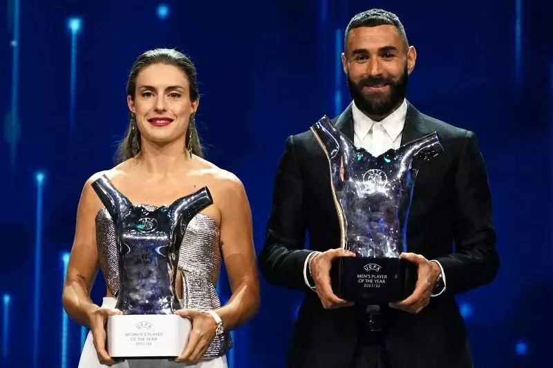 Benzema i Putellas z nagrodami UEFA dla najlepszych w Europie w sezonie 2021/22