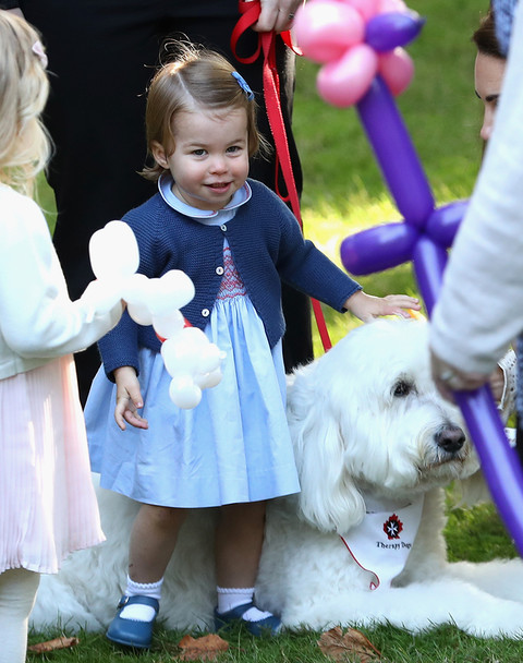 Prince George and Princess Charlotte in Canada play day