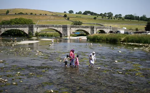 River-flow rates in England at lowest point since 2002, data shows