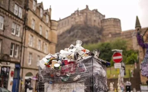 Garbage collection strike is already underway in much of Scotland