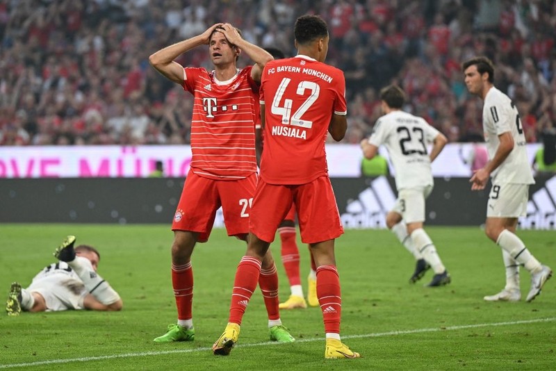 Bundesliga: Bayern draw, six Union goals, Wolfsburg defeat