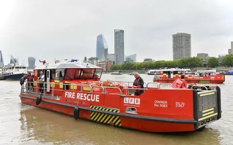 London Fire Brigade unveils new fire fighting boats to patrol Thames