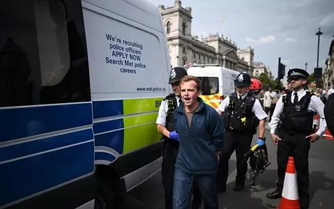 Eight arrested after Extinction Rebellion protest inside British parliament