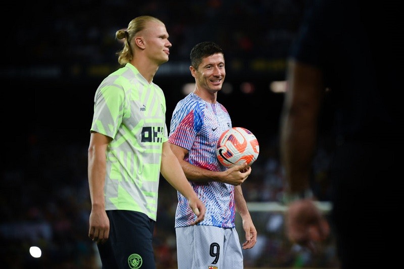 Haaland o kulisach swojego transferu i Lewandowskim w Bayernie