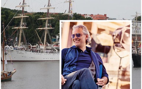 Andrea Bocelli gwiazdą The Tall Ships Races w Szczecinie