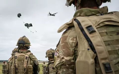 British troops held joint exercises with Finnish and Swedish