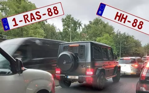 Belgian media: Cars with Nazi symbols on the number plates plates appeared on the streets