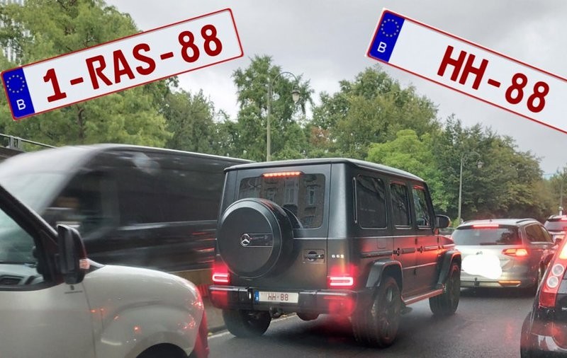 Belgia: Na ulicach pojawiły się samochody z nazistowskimi symbolami na rejestracjach