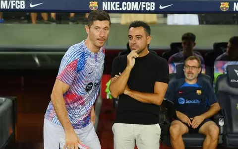 Xavi about Lewandowski: He is wonderful