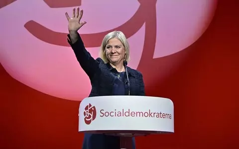 SVT television's exit poll: Sweden's parliamentary election is won by a bloc of left-wing parties