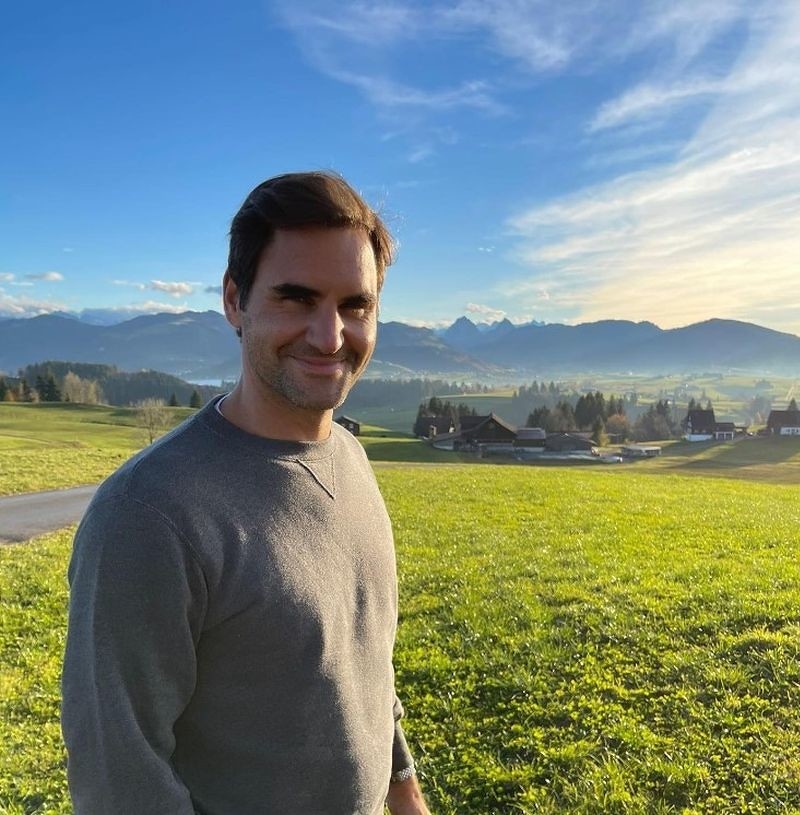 Swiss tennis player Roger Federer announced his retirement