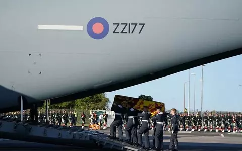 However, the Royal Air Force did not pay a silent homage to Queen Elizabeth II