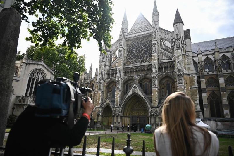 The previous funeral of a British monarch in Westminster Abbey was in 1760.