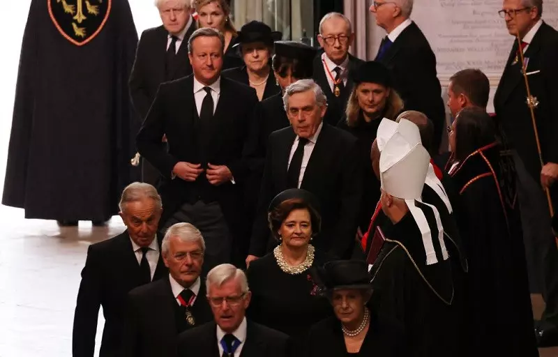 Sześciu byłych premierów UK wzięło udział w pogrzebie Elżbiety II