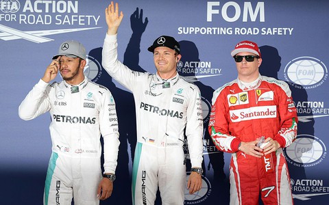 Formuła 1: Rosberg wystartuje z pole position