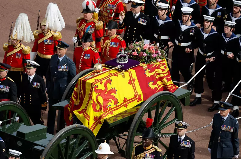 Pogrzeb królowej Elżbiety II oglądało w telewizji 26,2 mln osób w UK