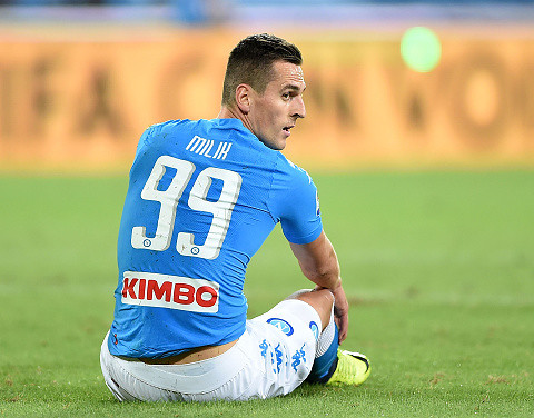 How will Napoli cope without injured Milik?