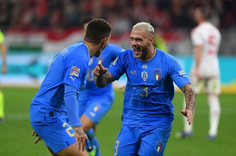 Italy beat Hungary to clinch spot in Nations League finals