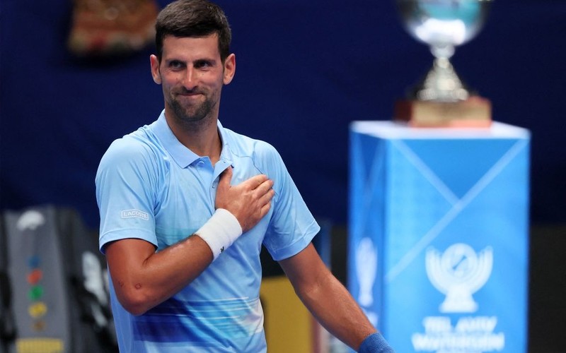 Turniej ATP w Tel Awiwie: Djokovic po 16 latach znowu zagrał w Izraelu