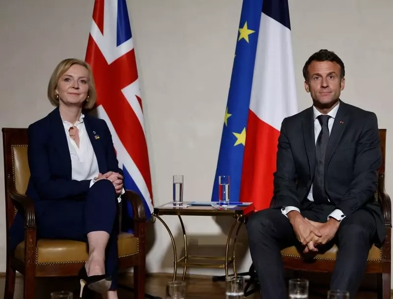 Premier Wielkiej Brytanii Truss zdecydowała, że uważa prezydenta Francji za przyjaciela