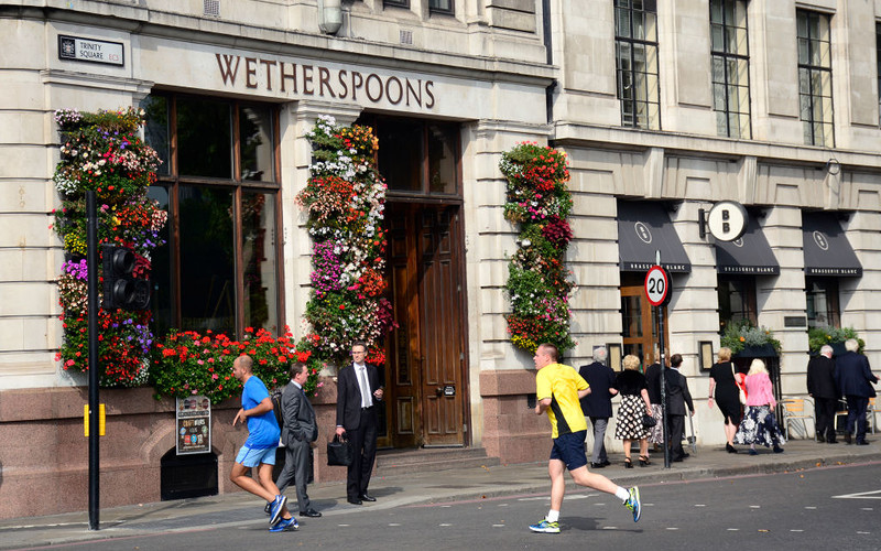 Wetherspoon boss invokes Macbeth as pub empire falls to £30m loss