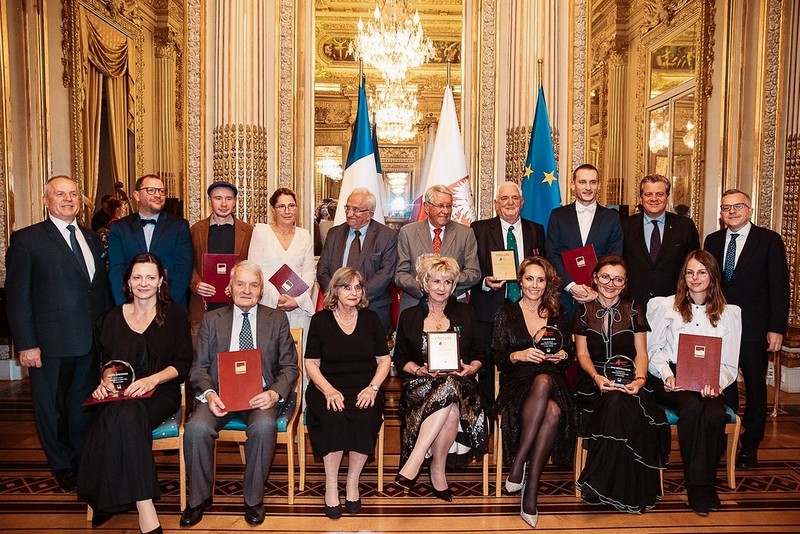 Najwybitniejsi Polacy we Francji uhonorowani w konkursie "Wybitny Polak"