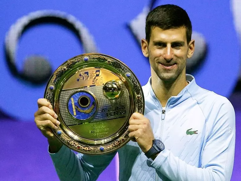 Turniej ATP w Astanie: Djokovic z 90. tytułem po wygranej z Tsitsipasem