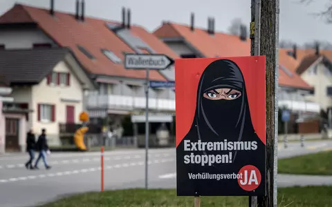 Switzerland: € 1,000 for breaking the ban on covering the face