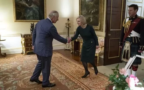 King Charles mutters ‘dear oh dear’ as he greets Liz Truss for weekly audience